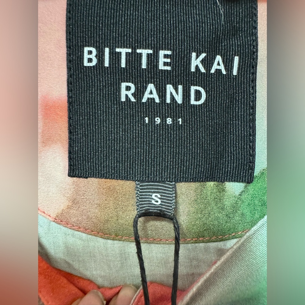 NWT Bitte Kai Rand Colour Dream & Domino Dress Tie-Dye Small Scandinavian - Picture 6 of 9